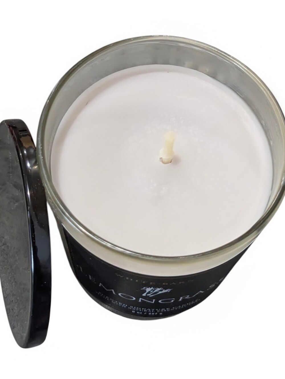 NEW Bath and Body Works "Lemongrass" Single Wick Candle - Picture 2 of 3